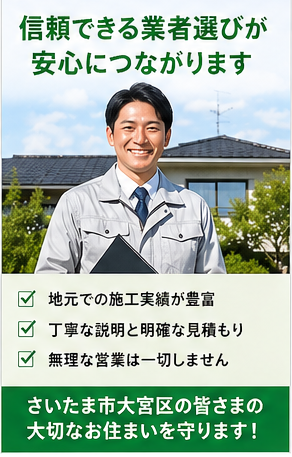 悪徳業者にご注意ください！