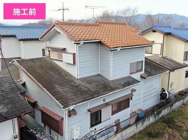 屋根外壁塗装施工前