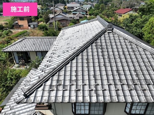 葺き直し施工前
