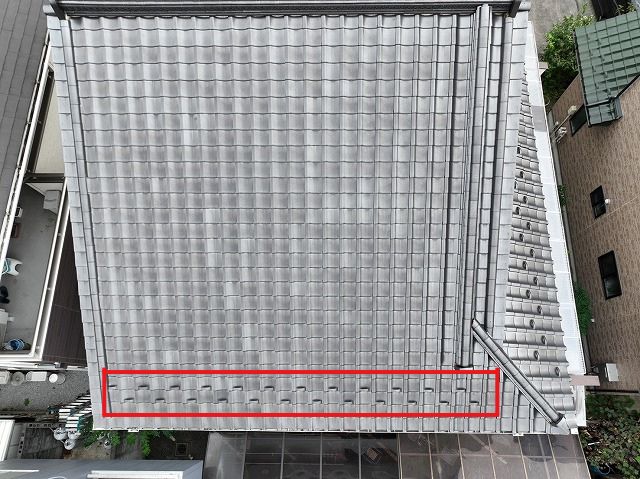 既存雪止め位置