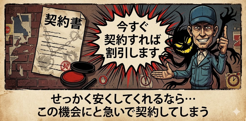 悪徳業者に騙されないで！信頼出来る業者を見つけましょう(^_-)-☆