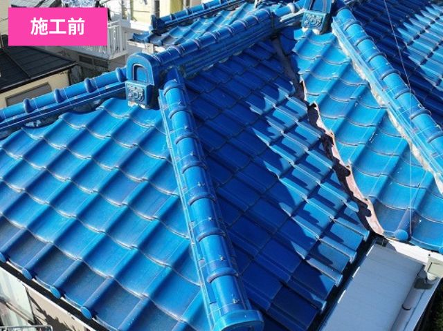 葺き直し　施工前