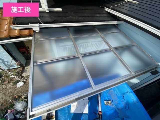テラス屋根交換 施工後