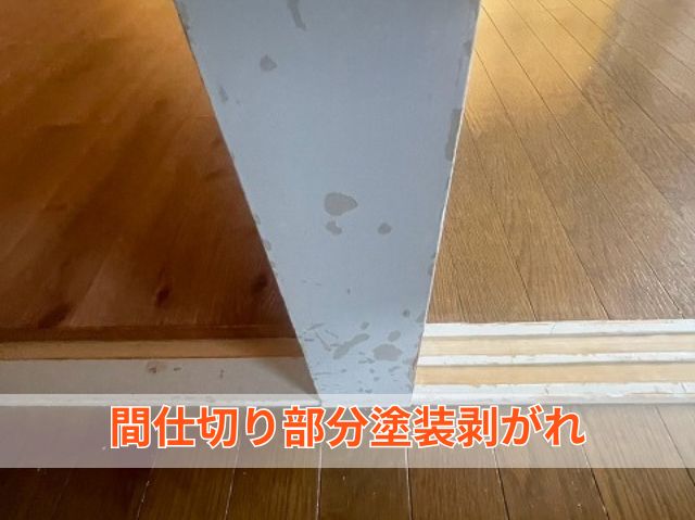 フレーム塗装剥がれ (