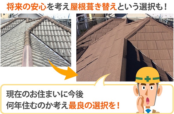 モニエル瓦葺き替え