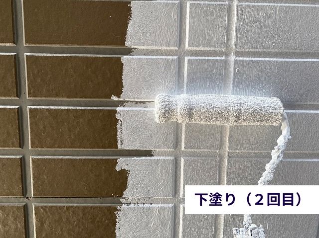 下塗り２回目