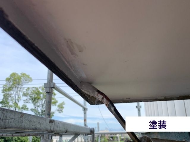 軒天塗装 