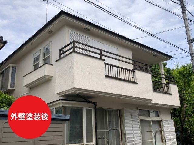 外壁塗装後