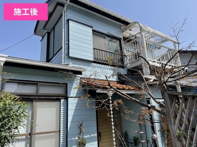 外壁塗装施工後