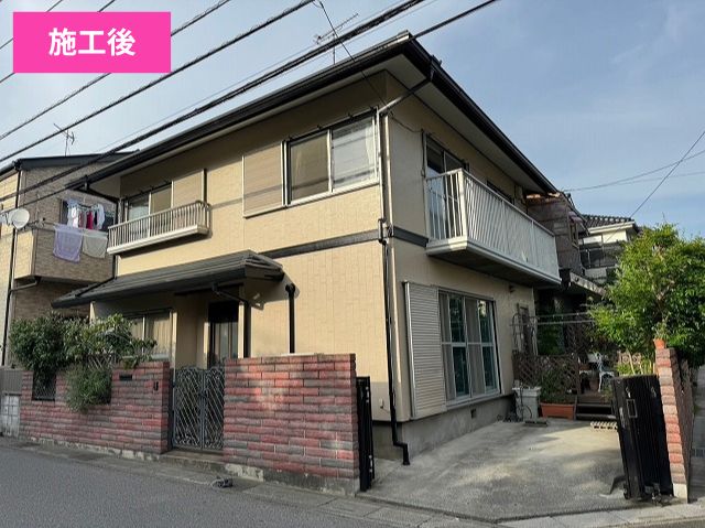 外壁塗装施工後