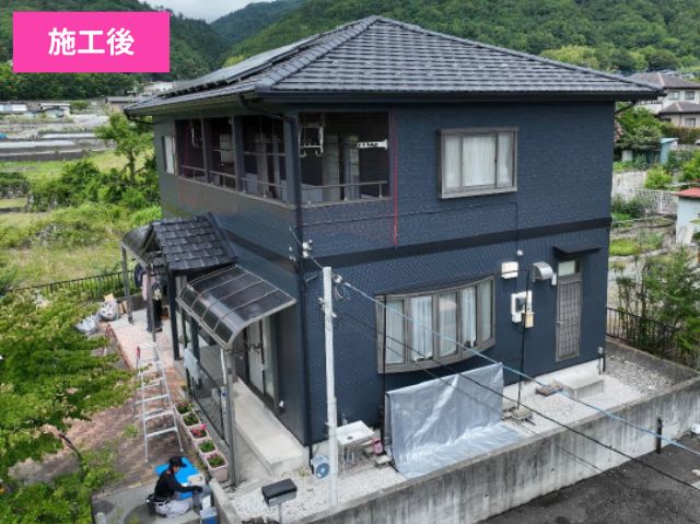 外壁塗装施工後