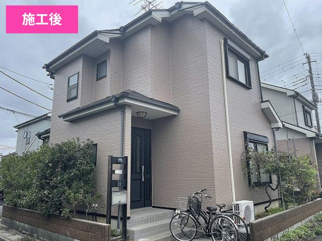外壁塗装施工後 (2)