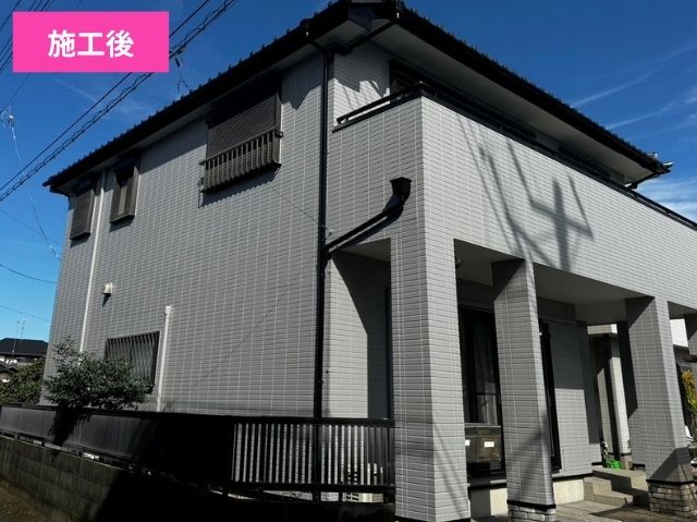 外壁塗装施工後
