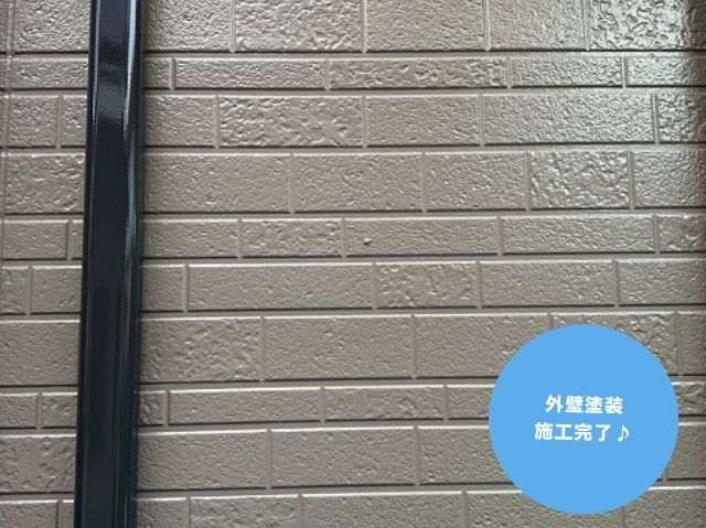外壁施工完了１F 