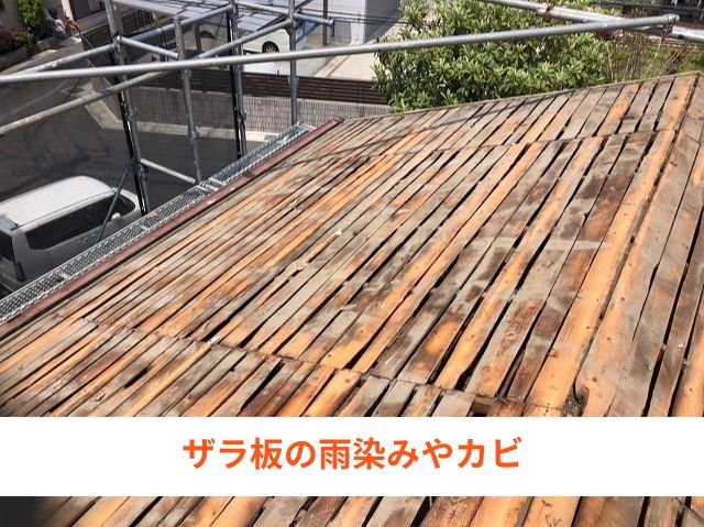 屋根下地の状態