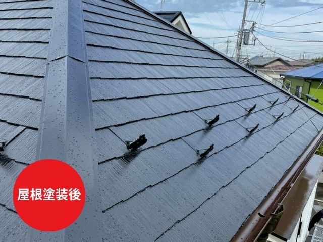 屋根施工後
