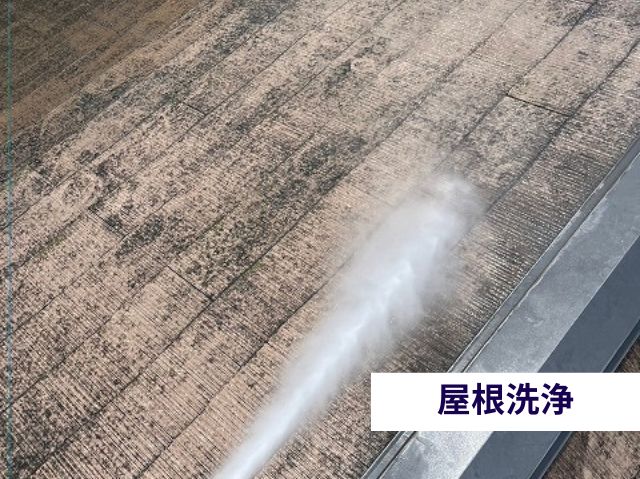 屋根洗浄