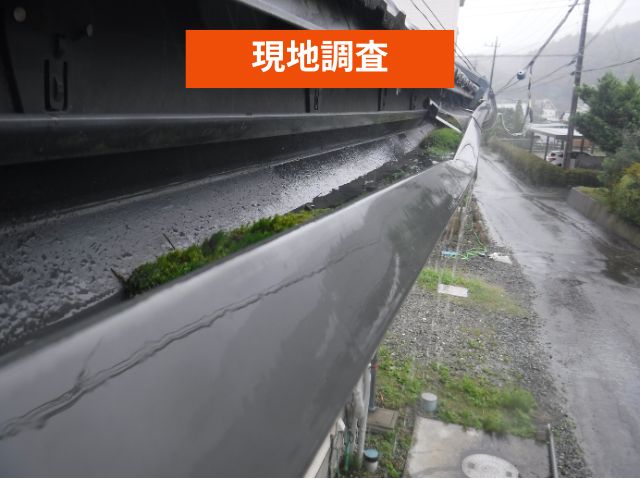 雨樋　破損