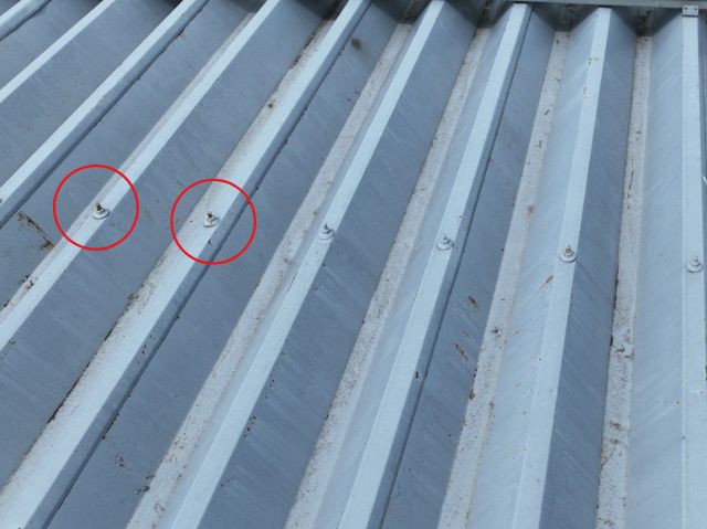 錆始めていたボルト周り (2)