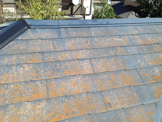 千葉県袖ヶ浦市　屋根塗装と外壁塗装でお住まいをリフォーム　施工前