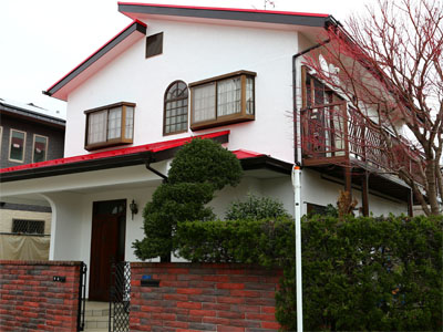 千葉県浦安市　築30年・4回目の屋根塗装と外壁塗装　施工後