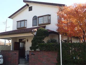 千葉県浦安市　築30年・4回目の屋根塗装と外壁塗装　施工前