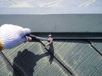 富里市サーモアイ屋根塗装開始004