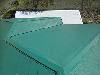 茂原市　屋根塗装　完工　