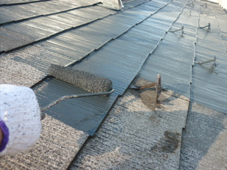 江東区　屋根塗装　