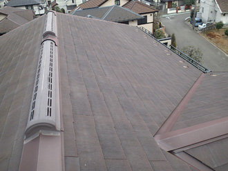 墨田区　メンテナンス前の屋根点検