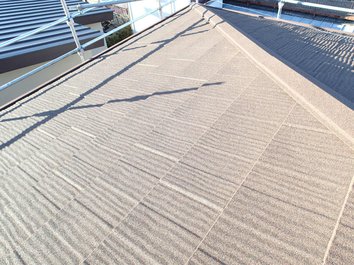 葛飾区　屋根カバー工法完了