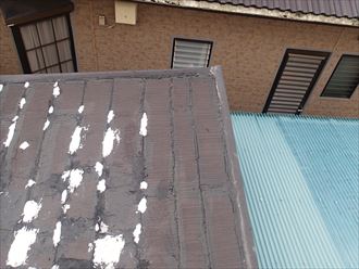 屋根カバー工法,施工前
