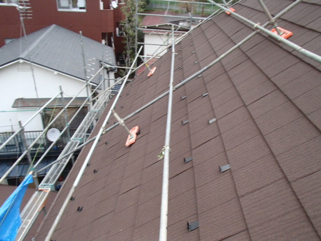 江東区　屋根カバー工法完了