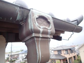 銅製雨樋