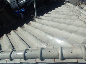 千葉市中央区　雨漏り箇所の屋根