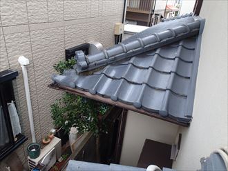 屋根、漆喰の大きな劣化は有りません