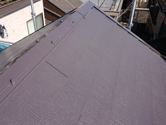 屋根塗装完成